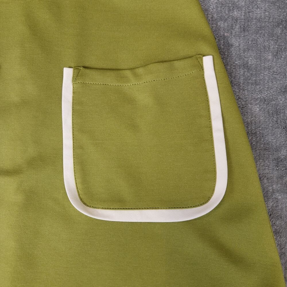 Smak Parlour Mini Skirt Womens Small Green A-Line Pocket y2k Retro Knit - Picture 6 of 8